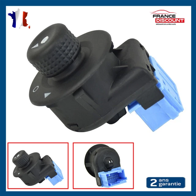 Bouton de réglage rétroviseur prévu pour 1007 Berlingo C2 Partner Xsara - 185526