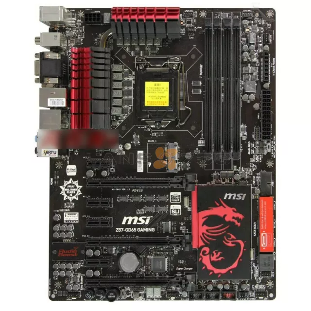 MSI Z87 GD65 GAMING Motherboard Intel Z87 Express with i7 4790k CPU Cooler 149.99 PicClick UK
