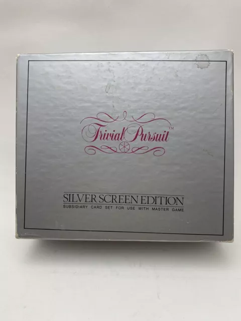 Trivial Pursuit Silver Screen Edition Subsidiary Card Set