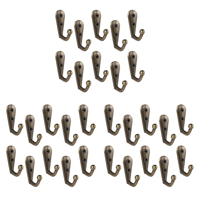 36 PCS Wall Hooks Door Decoration Towel Coat Rack Single Mounted Clothes Heavy