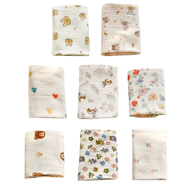 Wrap Blanket Gauze-Cotton Thin Bath Towel Muslin-Towel Stroller Blanket