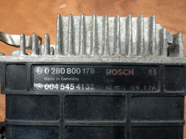 MERCEDES W124, 260E ECU KE Jetronic Control Unit Module 004 545 4132 ...