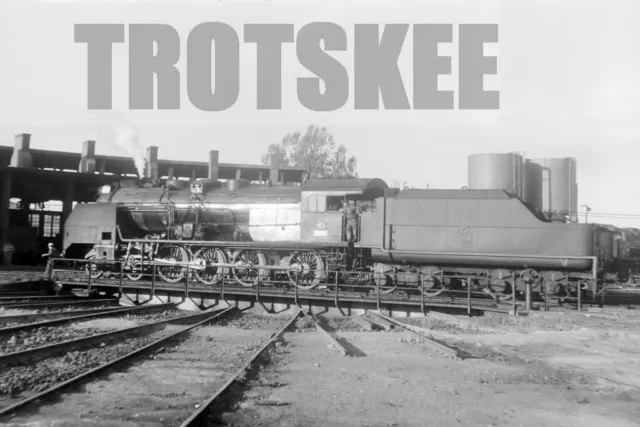 35mm Negative RENFE Spanish Railways Steam Loco 240 2838 c1964