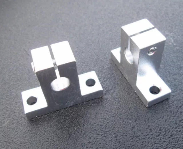 SK8 8mm Bearing CNC Aluminum Linear Rail Shaft Guide Support