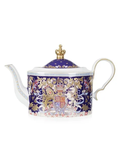 Queen Elizabeth II Teapot Jubilee cup Royal Collection Trust China 22k Monarch