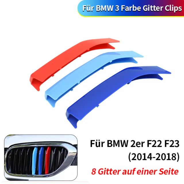M FARBEN INSERT Frontgrill Kühlergrill Nieren Trim Abdeckung für BMW 4er  F32 F33 EUR 22,60 - PicClick DE