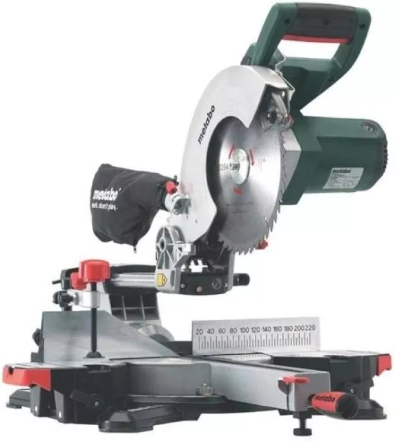 Metabo KGS216M 240v 216mm 1500w Laser Slide Compound Mitre Saw 2