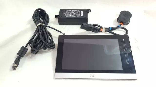 SEE PICS!! Cisco CTS-CTRL-DVC8 Touch Panel - Telepresence C Series Touch 8-inch