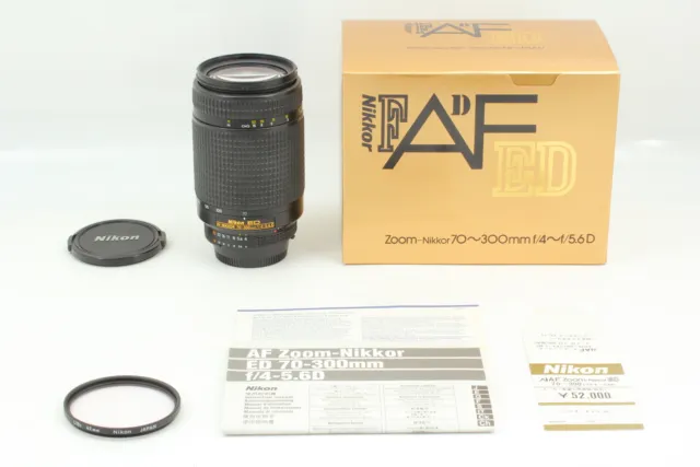 Tested [Exc+5 in Box] Nikon ED AF Nikkor 70-300mm f/4-5.6 D Zoom Lens from JAPAN