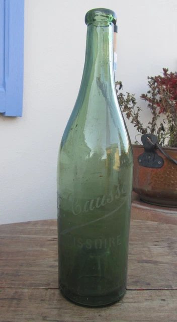 Ancienne Bouteille En Verre – Objet Décoratif Vintage