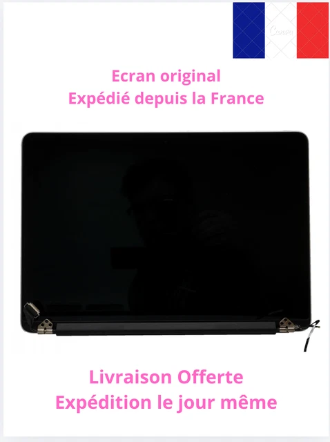 FTDLCD® 13.3 Pouces Remplacement LED LCD Écran Assemblé Complet pour Apple MacBook Pro Retina 13 A1706 EMC 3163 3071 (Space Gray - Gris Sidéral