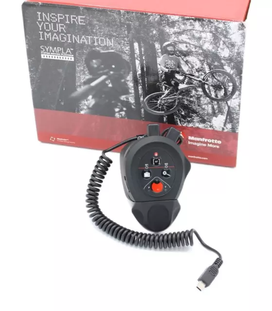 Manfrotto Sympla HDSLR Clamp-On Remote Control Kamera Sicherheit Fernbedienung