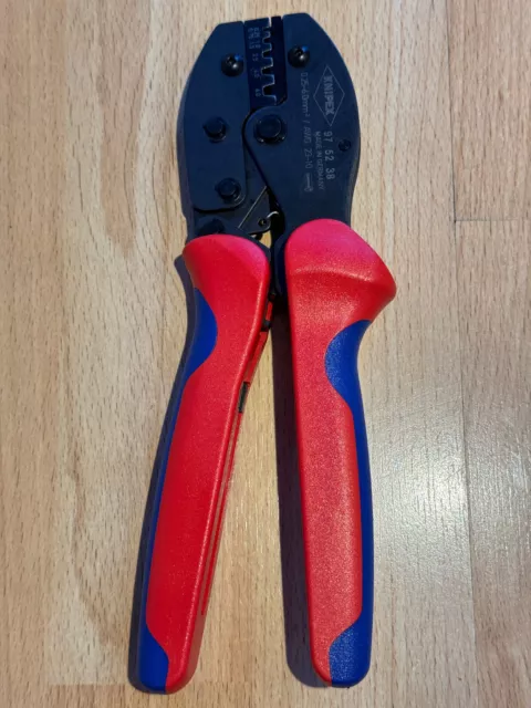 NEU | KNIPEX PreciForce 97 52 38 Crimpzange für Aderendhülsen 0,25 - 6,0 mm²