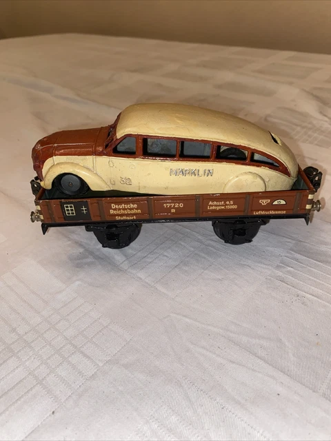 Märklin Autotransportwagen Spur Mit Bus