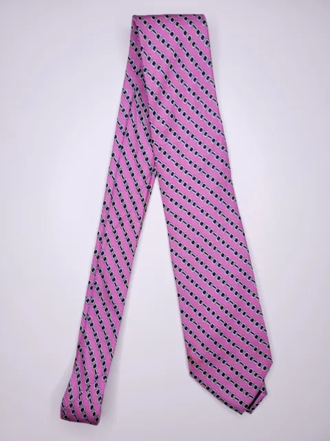 Pierre Cardin Mens Formal Necktie 61"Lx3"W Fuschia Neck Tie