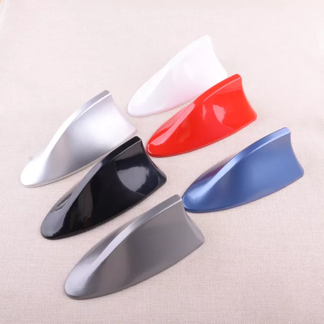 Car Universal Roof Shark Fin Antenna FM/AM Signal Radio Aerial Decor New