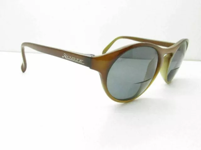 Hobie Avanti EYEGLASSES FRAMES 53-21-140 Brown Round Keyhole 11793