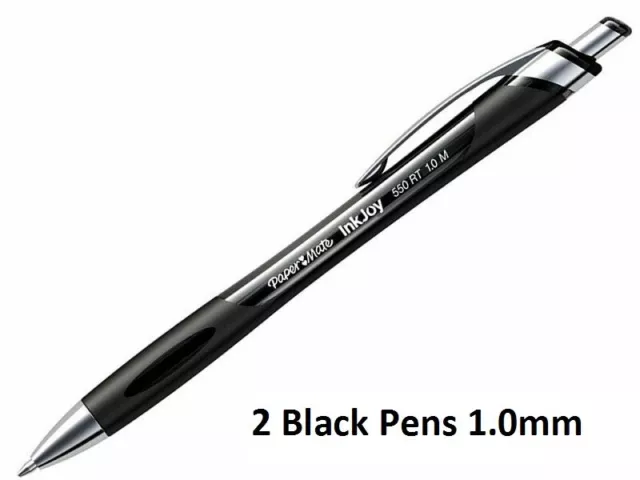 Paper Mate InkJoy Brown 550 RT Retractable Ballpoint Pens Medium - Bro