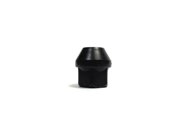 16x M12 x 1,5, 19 mm Sechskant, konischer Sitz, offene Alufelgenmuttern (schwarz) Ford Fiesta 3