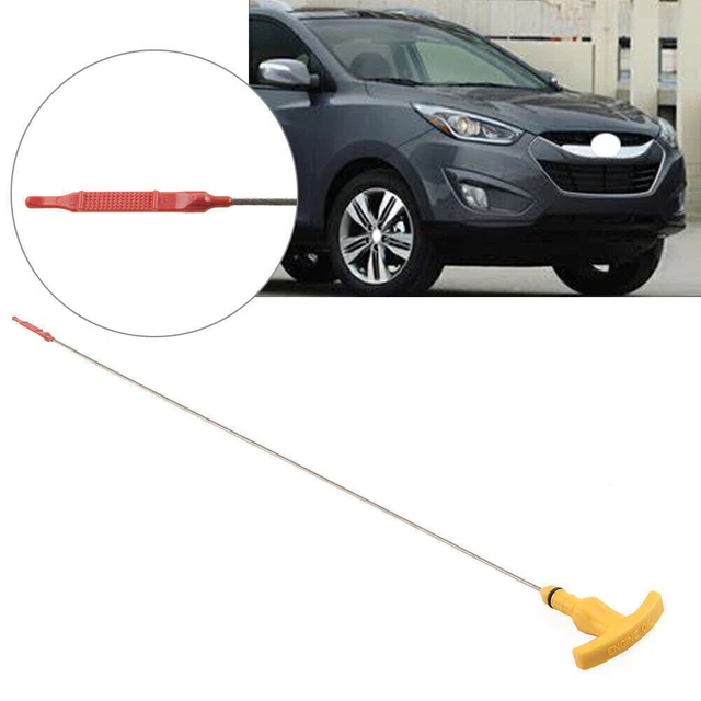 Autokemat Engine Oil Dipstick - Replacement For Hyundai Elantra/Sonata/Tucson & Kia Forte/Optima/Soul (2011-2018)
