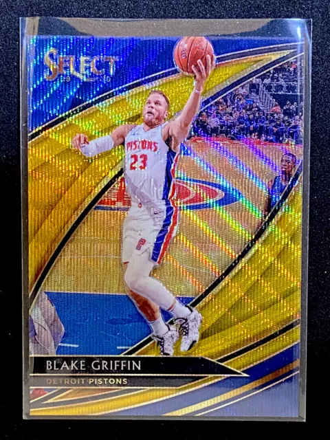 2019-20 Select Pistons Blake Griffin T-Mall Courtside Gold Wave Prizm #250