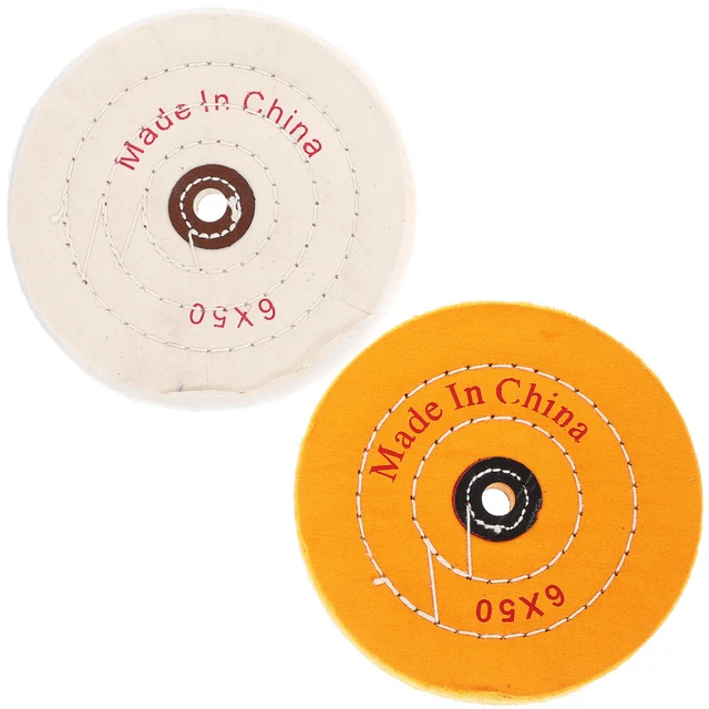 4 Pcs Heavy Duty Grinding Wheels Buffing Drill Polishing Pad Desktop