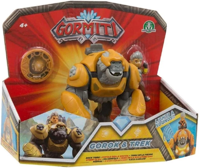 🧸GIOCHI PREZIOSI GORMITI S1 Hyperbeasts Deluxe 15 cm Gorok Trek
