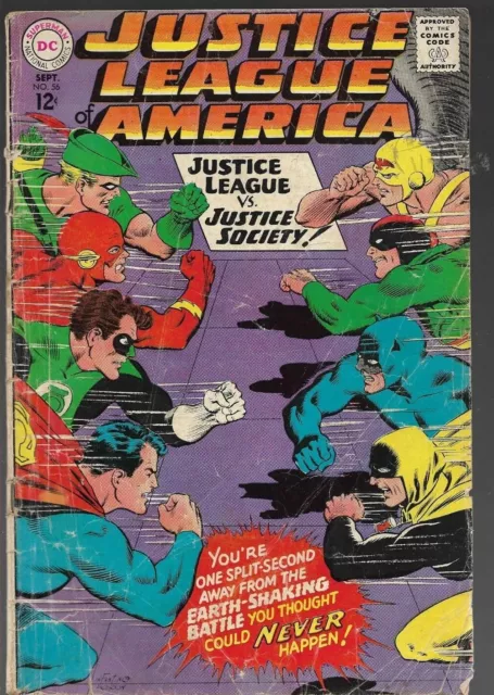 JUSTICE LEAGUE OF AMERICA #56 - v JSA - Back Issue (S)