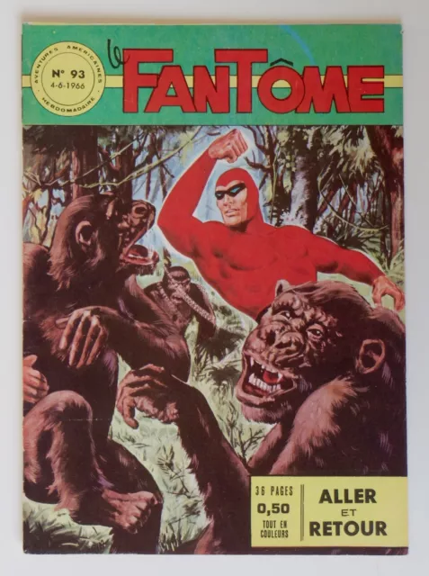 Le Fantôme - N° 93 - 1Ère Série Américaine - 4 Juin 1966 - Tbe+