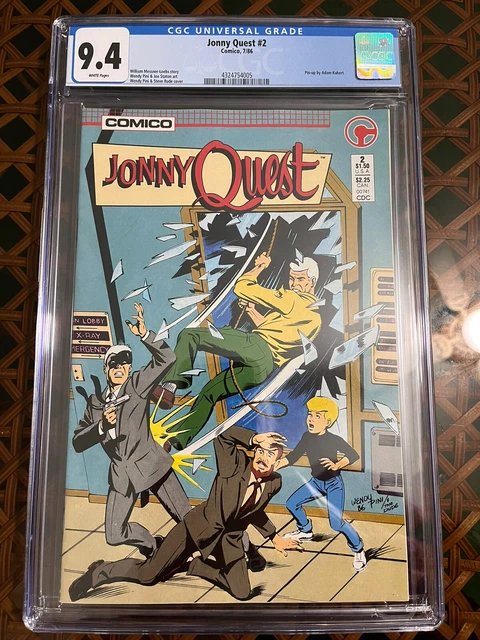 Jonny Quest #2 CGC 9.4 White Pages