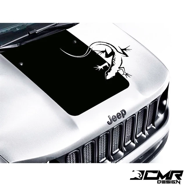 Stickers Décalcomanie Capot Jeep Renegade - 13 Couleurs Au Choix - Fabriqué En France - Neuf