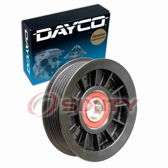 Dayco Drive Belt Idler Pulley for 1991-1993 Chevrolet K2500 7.4L V8 Engine rz