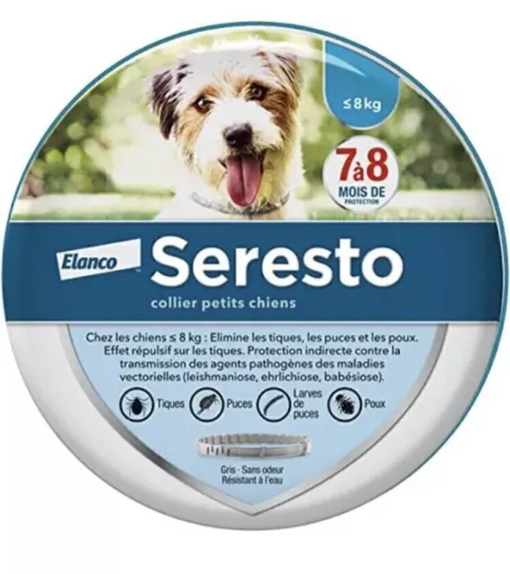 Collare per Respinge Cani Piccoli Fino a 8 kg- Antiparassitario Cane a21