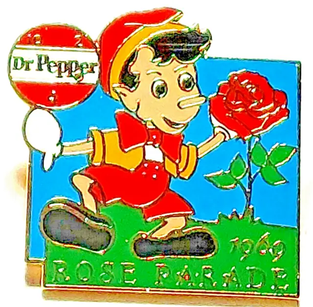 Rose Parade 1969 Dr Pepper Tournament of Roses Lapel Pin