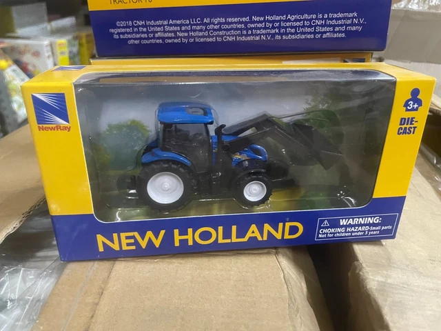 NRY-New Ray Sun-Nry-Dc.Çiftlik Araci 1/32 Traktör New Holland T7.270 Aks.3A. Fiy
