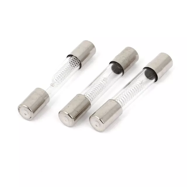 0. 6A 5kV Tube En Verre Fusible Haute Tension 6x40mm pour Four À Micro-ondes3pcs