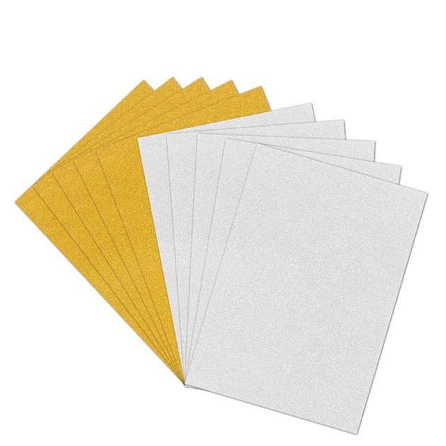 10PCS/SET A4 SHEETS Cardstock Glitter Sparkling Craftwork Paper ?8.99 ...