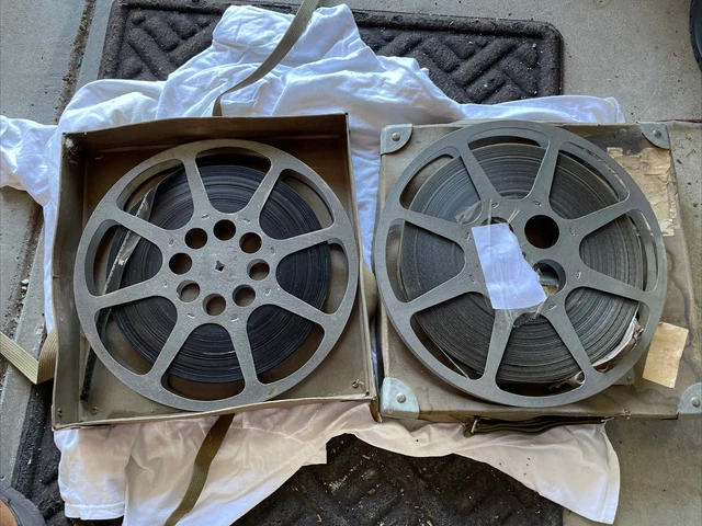 2-16mm 40’s Mighty Mouse And Rooster Cartoons 12” Reels-LOOK PICS