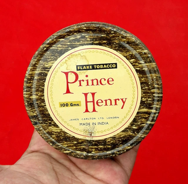 prince henry tobacco VINTAGE RARE JAMES Carlton Ltd London Prince Henry Flake Tobacco Litho Tin  Box $82.80