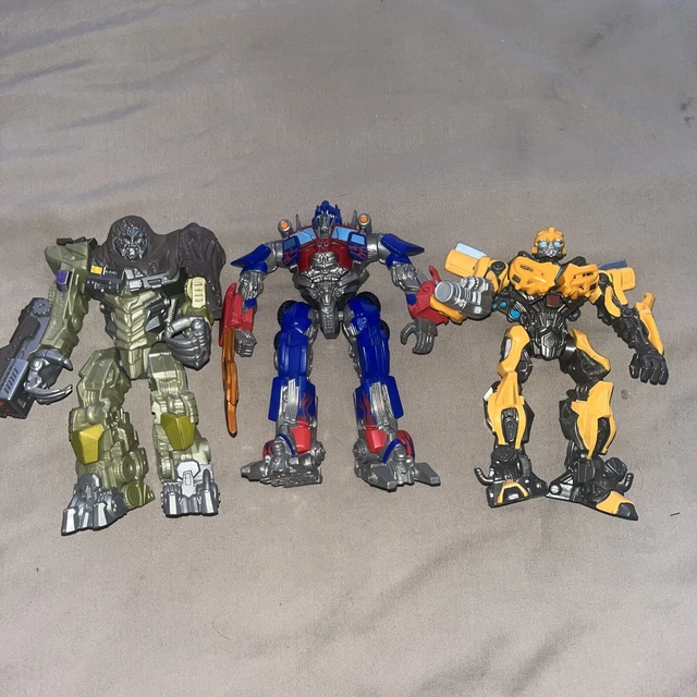 TRANSFORMERS DARK OF The Moon Megatron Optimus Prime Bumblebee Robo