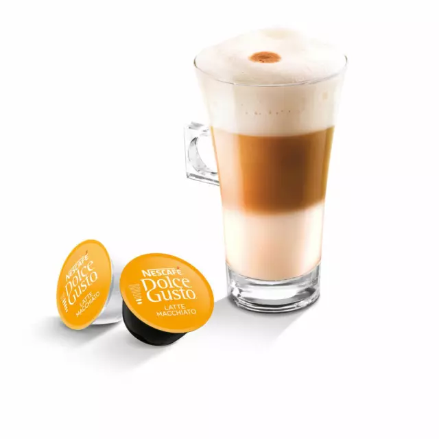 Nescafé Dolce Gusto Latte Macchiato Vorratsbox Kaffee 30 Kapseln (15 Portionen) 2