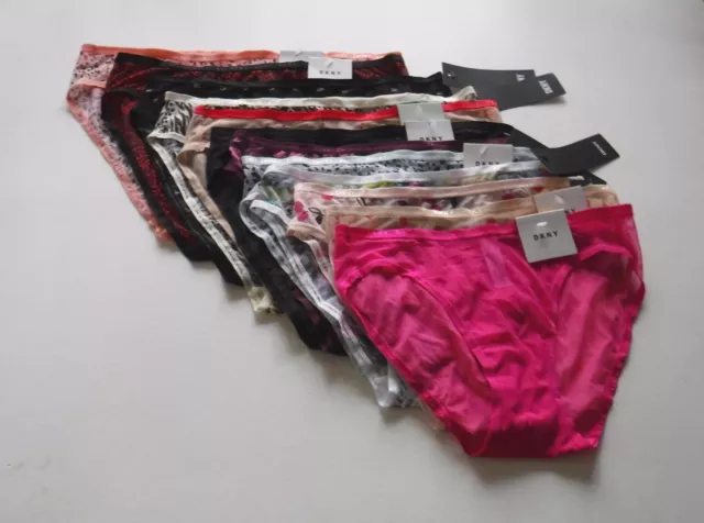 DKNY Mesh Bikini Panty DK5086   S, M, L, XL  MSRP $13.00 - $14.00 NWT