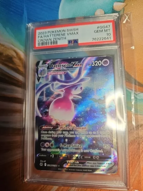 Deoxys VMAX GG45 Crown Zenith Pokemon - PSA 10 GEM MT