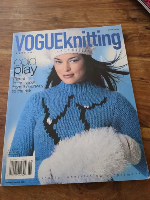 Vogue Knitting magazine Winter 2005/06 modern cable knits jackets