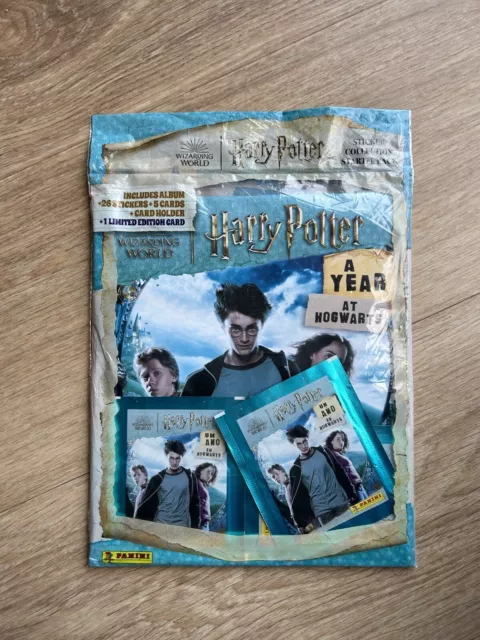 Panini Harry Potter Sticker Starter Pack 26 Stickers 5 Cards Limited Edition