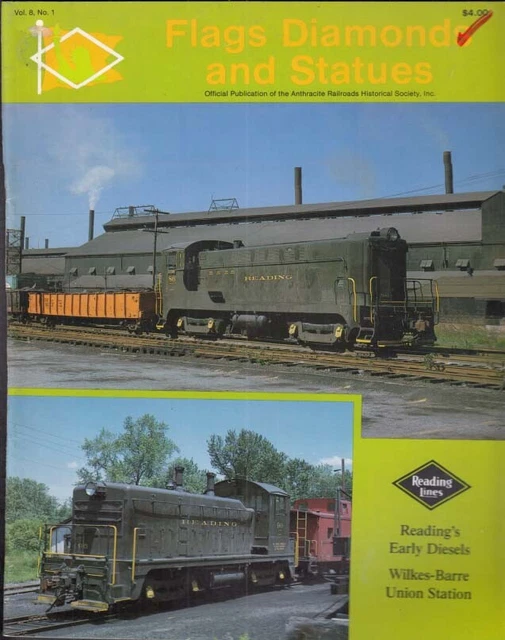 FLAGS DIAMONDS & STATUES 1 1989 Reading OE2 thru OE10; WilkesBarre
