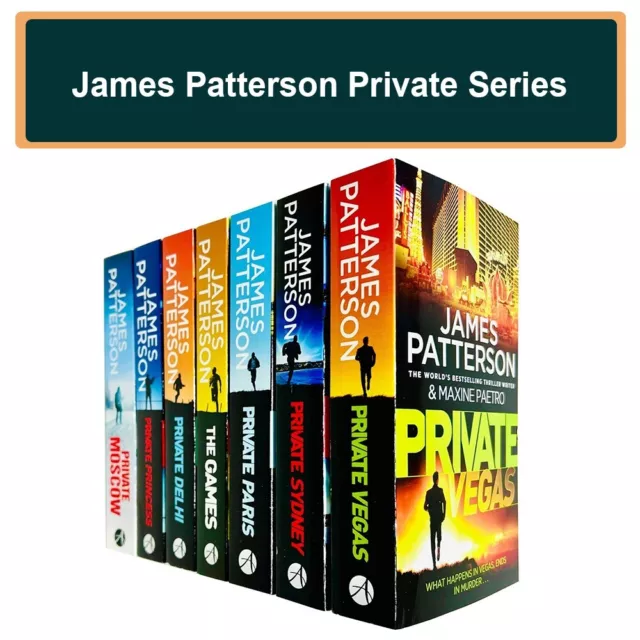 Private Series 7 Books Collection Set by James Patterson (Books 9-15) Delhi,Pari