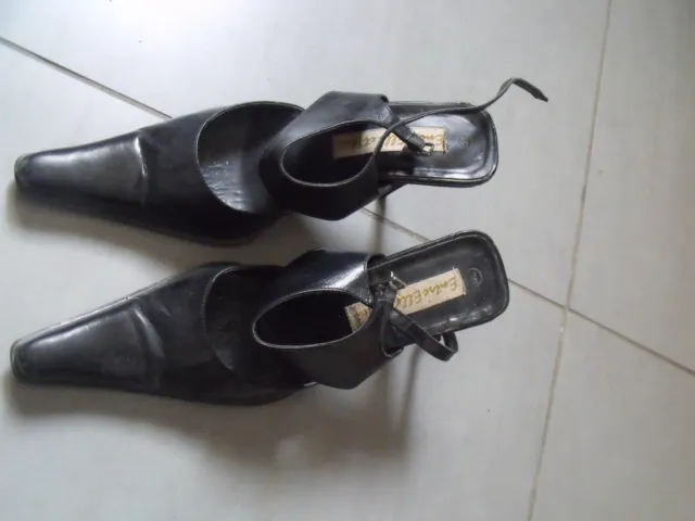 Chaussures Femme Escarpins Noires Pointure 39 3