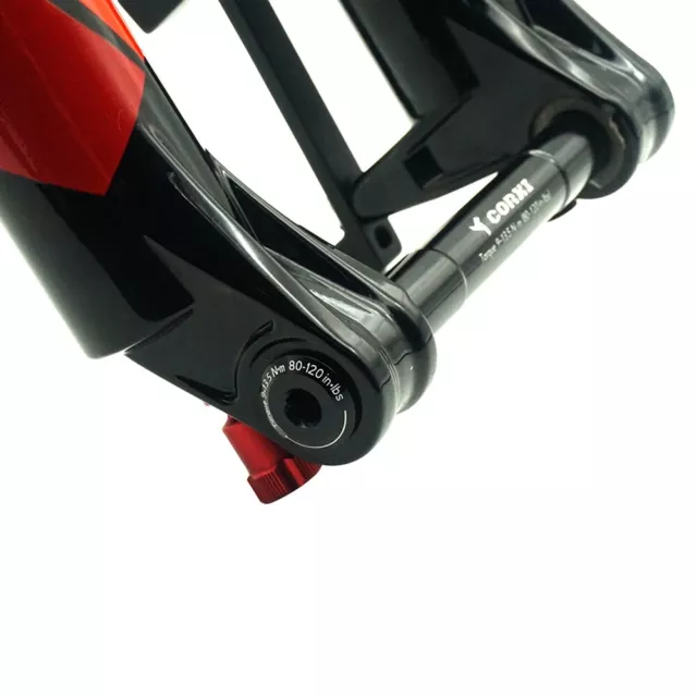 Neue 15X110 Fahrradgabel Steckachse für MTB & Rennrad in der Farbe Schwarz﻿﻿