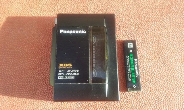 Walkman Philips AQ6508/00 Noir – Auto Reverse Années 80, Lecteur Cassette Portable